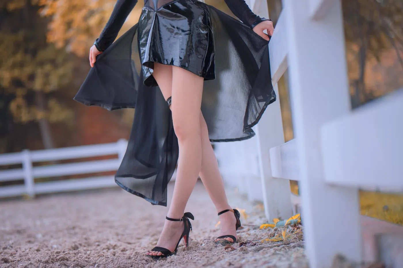 仙九Airi – NO.16 黑贞马会 [18P]插图5